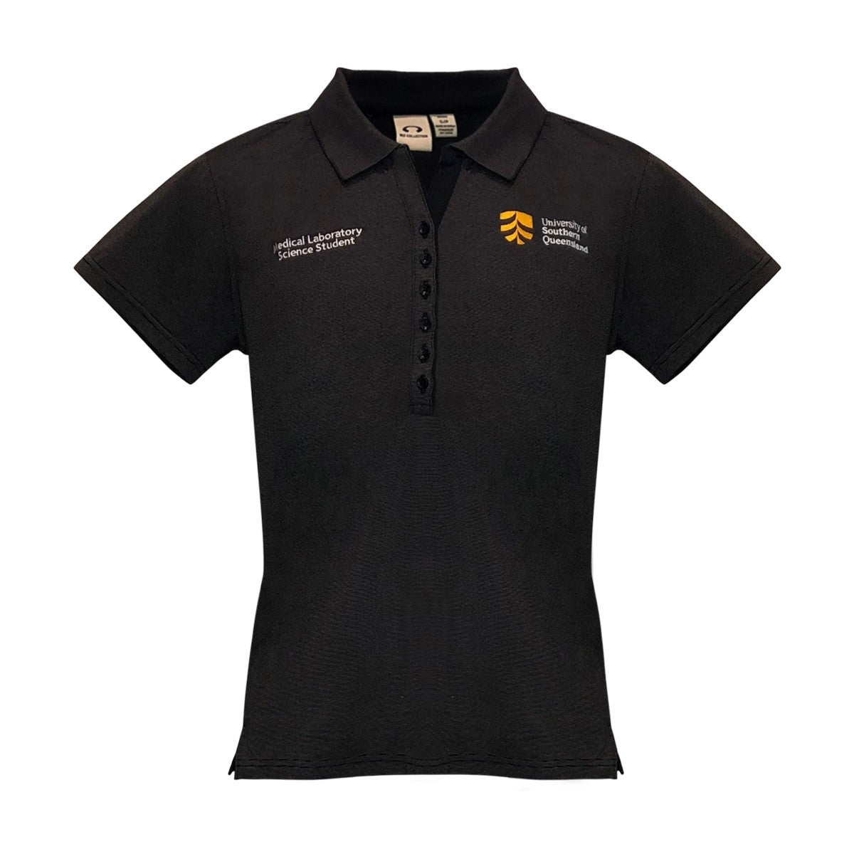 USQ Medical Laboratory Science Polo Ladies Grey