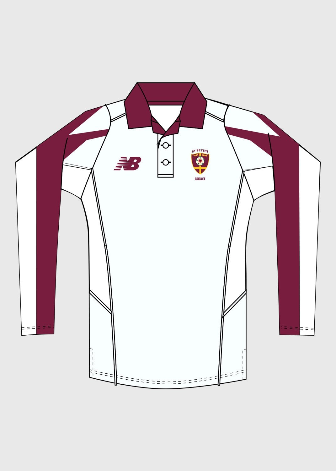 Polo Cricket L/S Junior