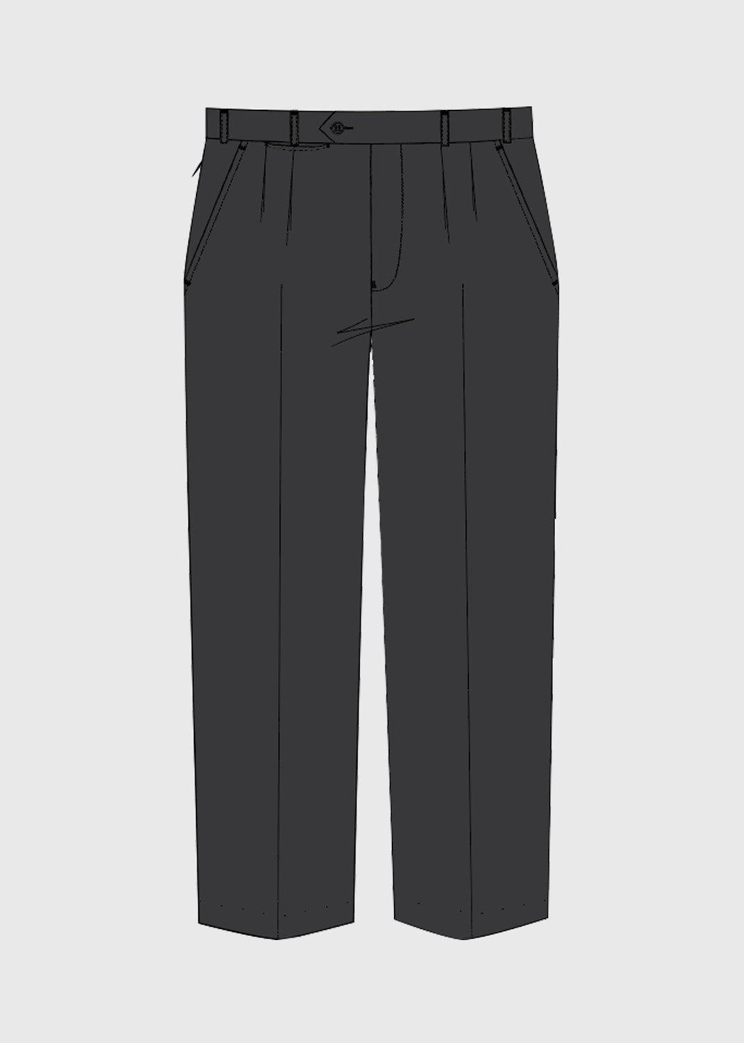 Trouser Boys Formal Grey