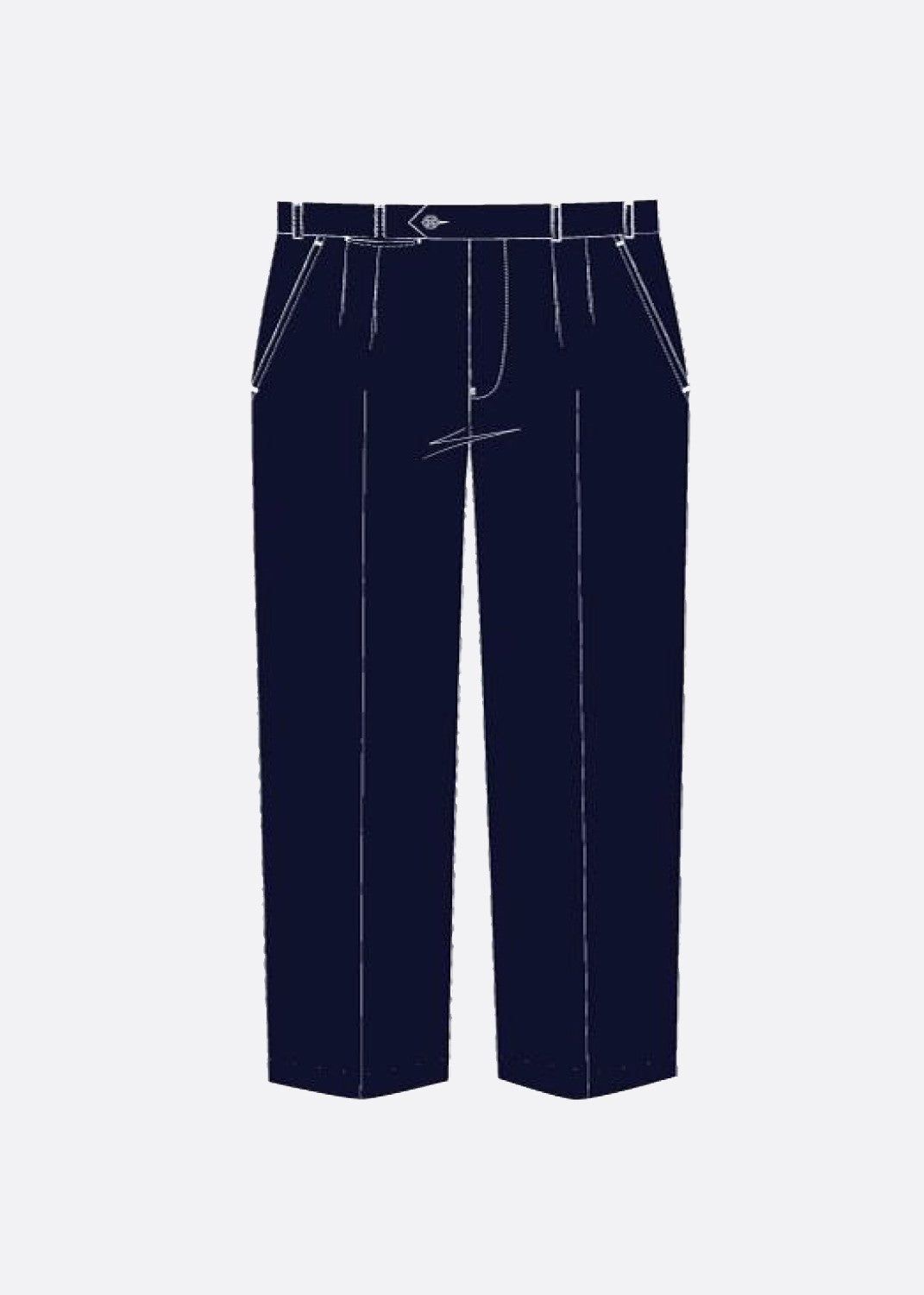 .edu Essentials Trousers Formal Boys Expander Midnight