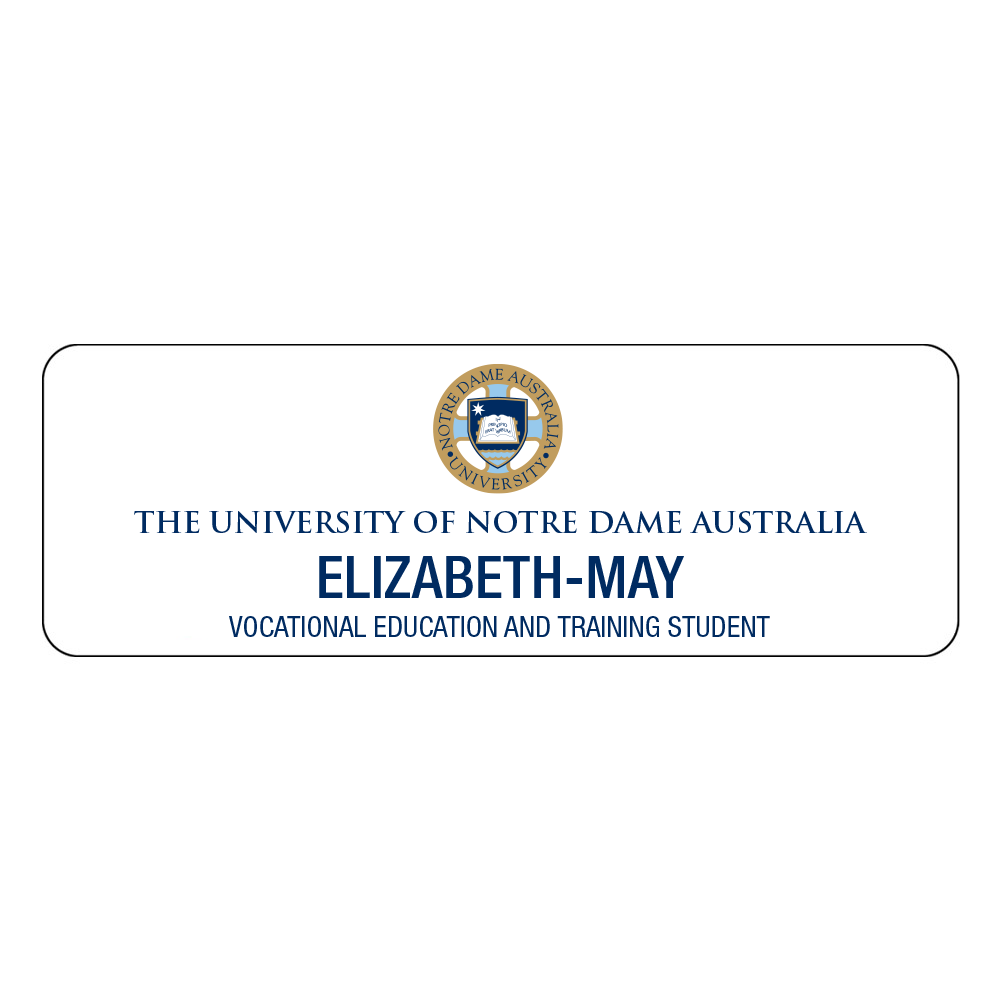 UOND Name Badge - Vocational Education and Training Student