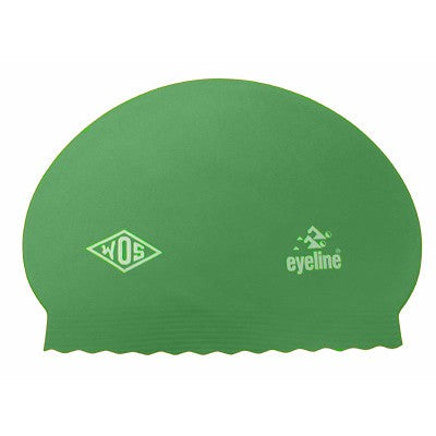 Swim Cap Kids Polyester Green