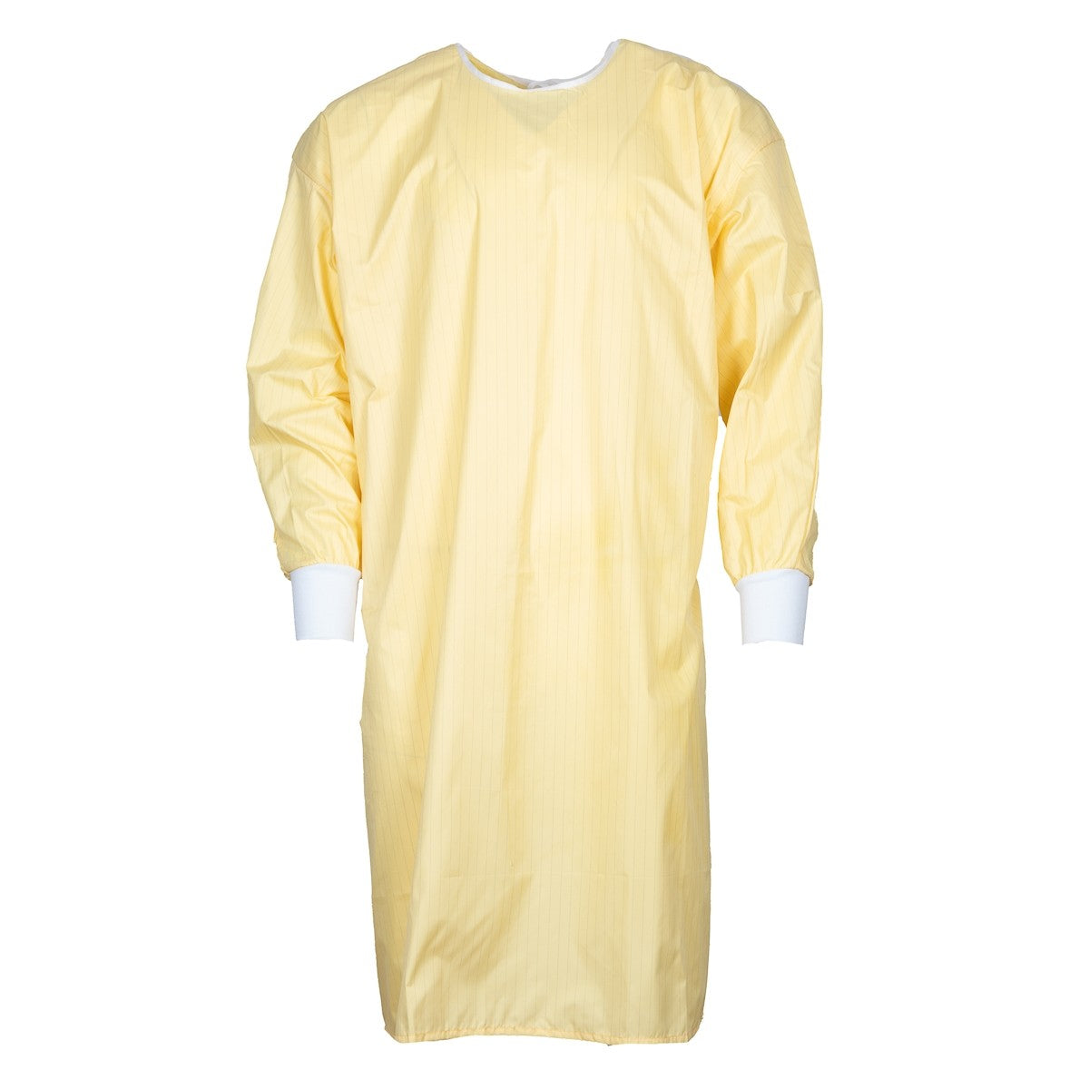 Disposable Waterproof Lab Gown Yellow