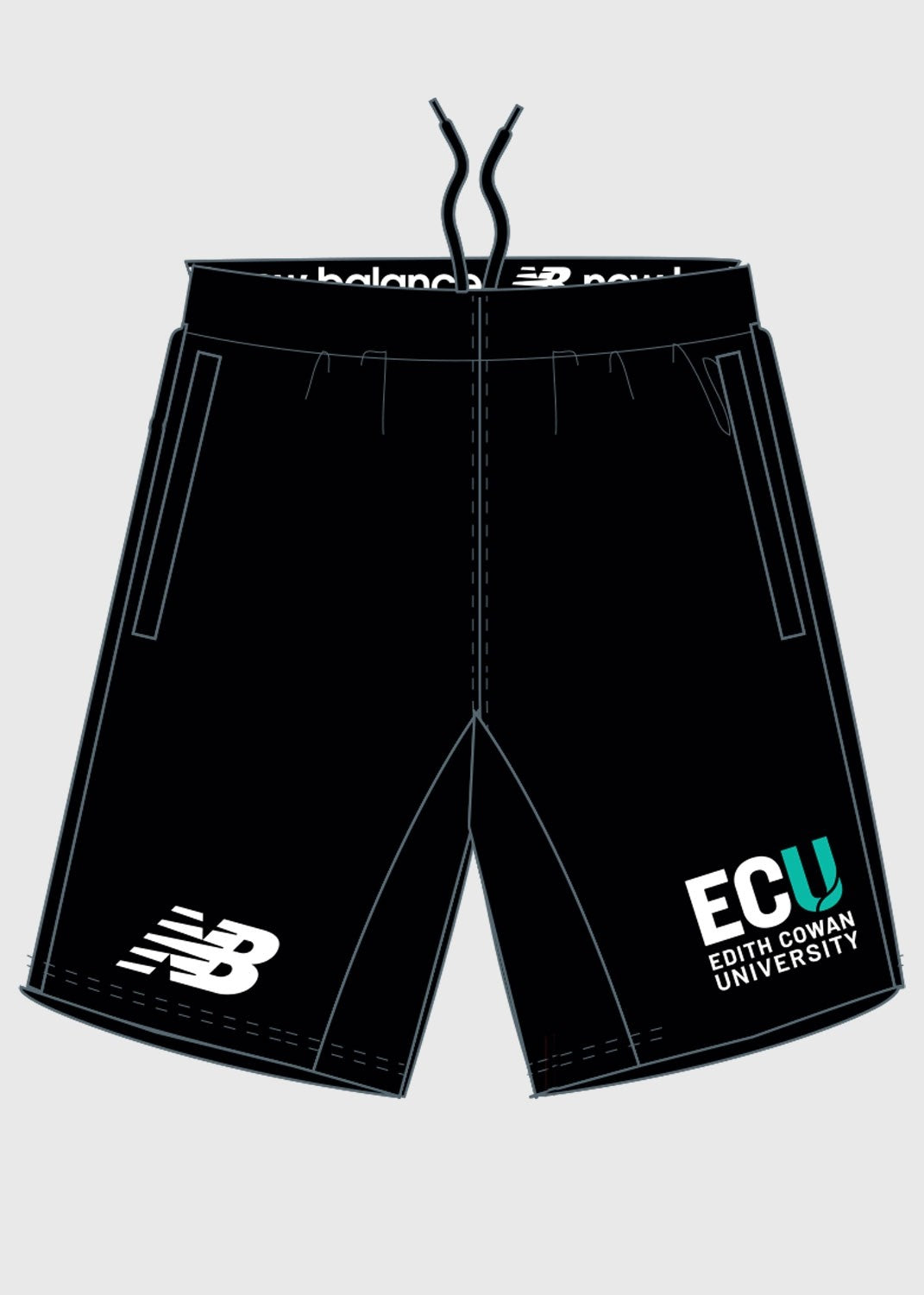 ECU Education Short New Logo - Ladies