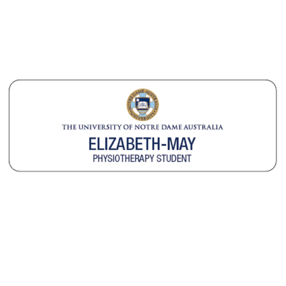 UOND Name Badge - Physiotherapy Student
