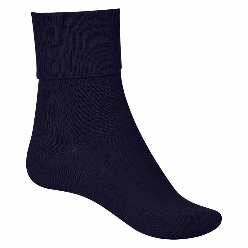 St Philip's College Sock Anklet Navy