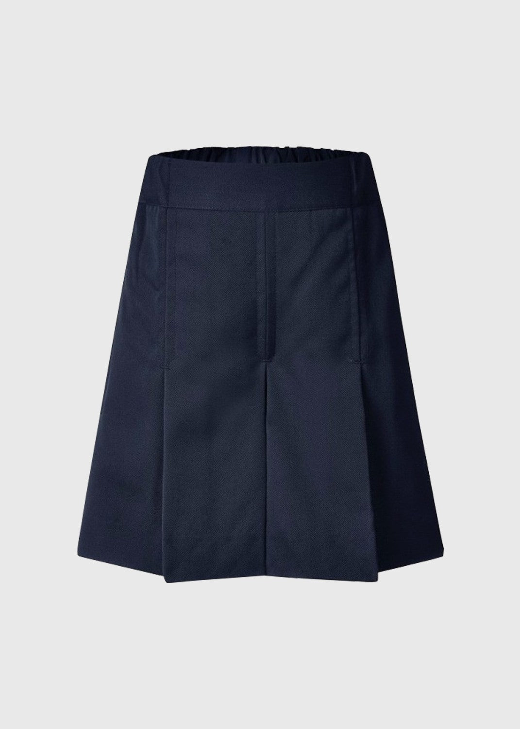 .edu Essentials Formal Culotte - Prussian Navy (Front Tab)