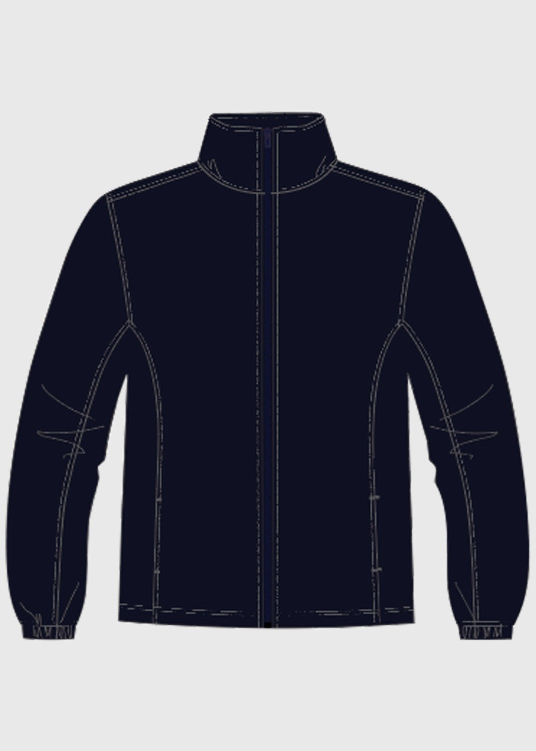 .edu Essentials Jacket Fleece Set In Sleeve Pl Hem Yale Navy