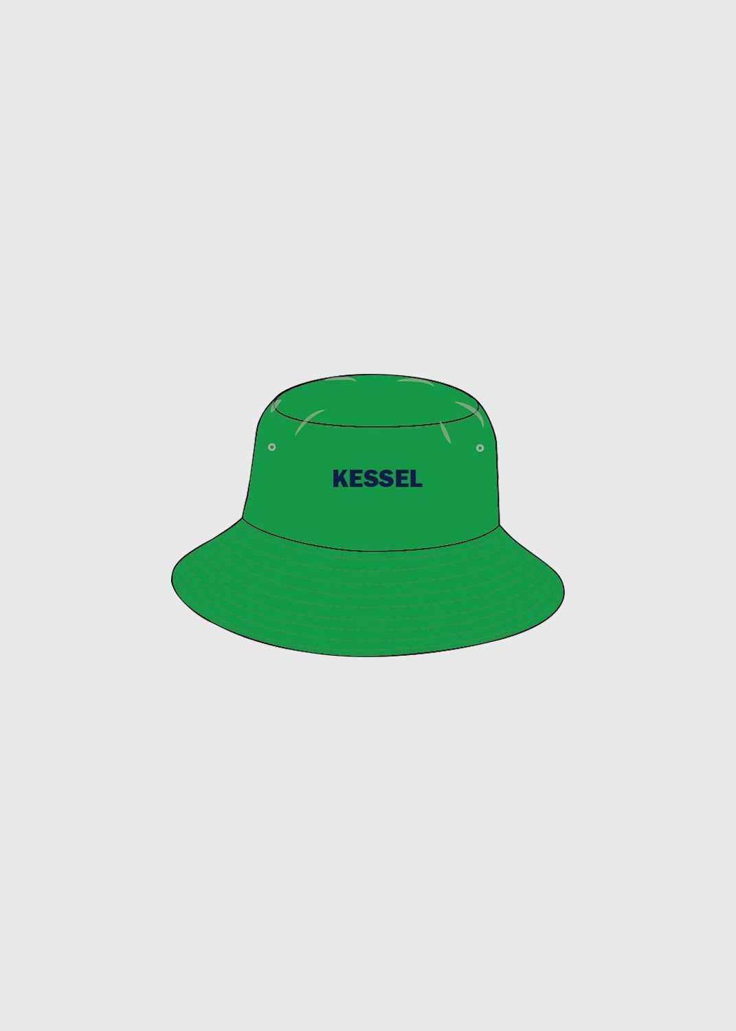 Bucket Hat Navy/Green Reversible