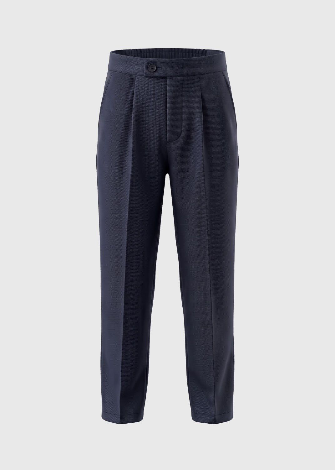 Trouser Formal Junior Elastic Back Navy