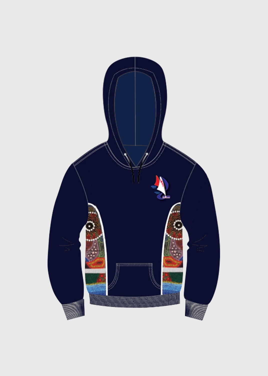 Jumper Fleece Hoody SUB panels