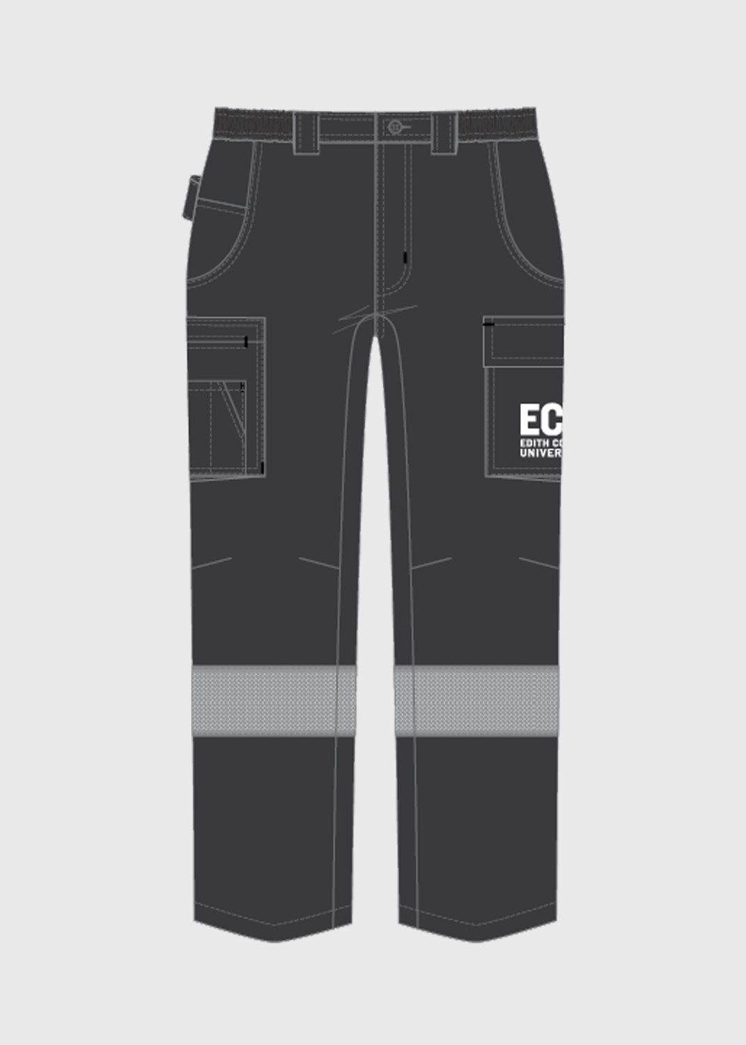 Paramedics Pants Black Unisex New Logo