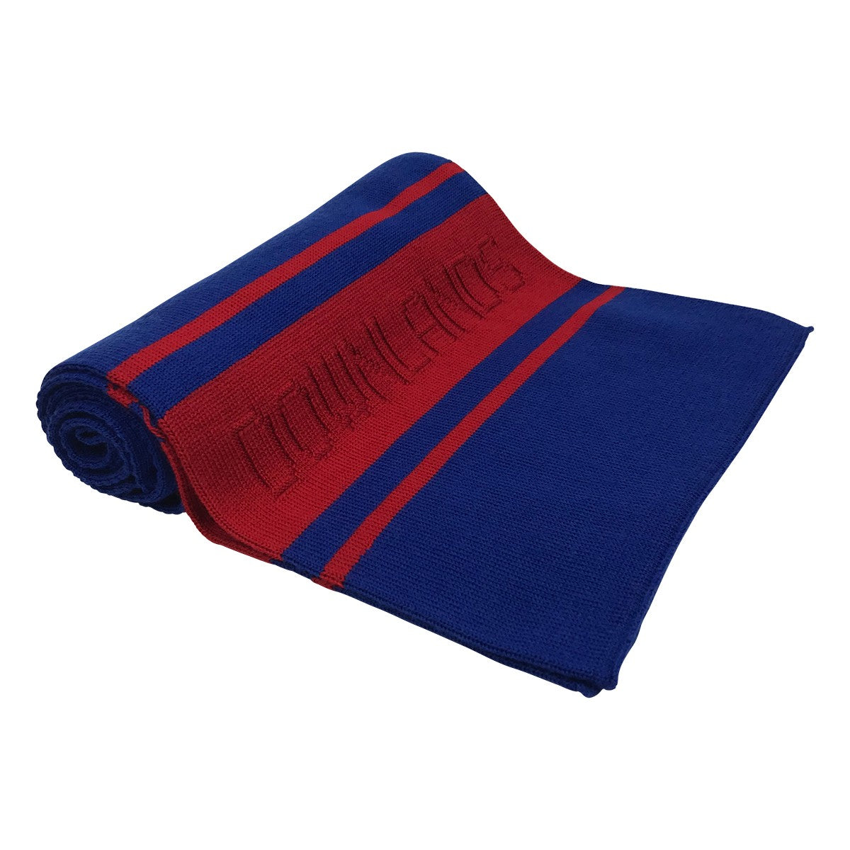 Scarf Unisex College Royal/Red