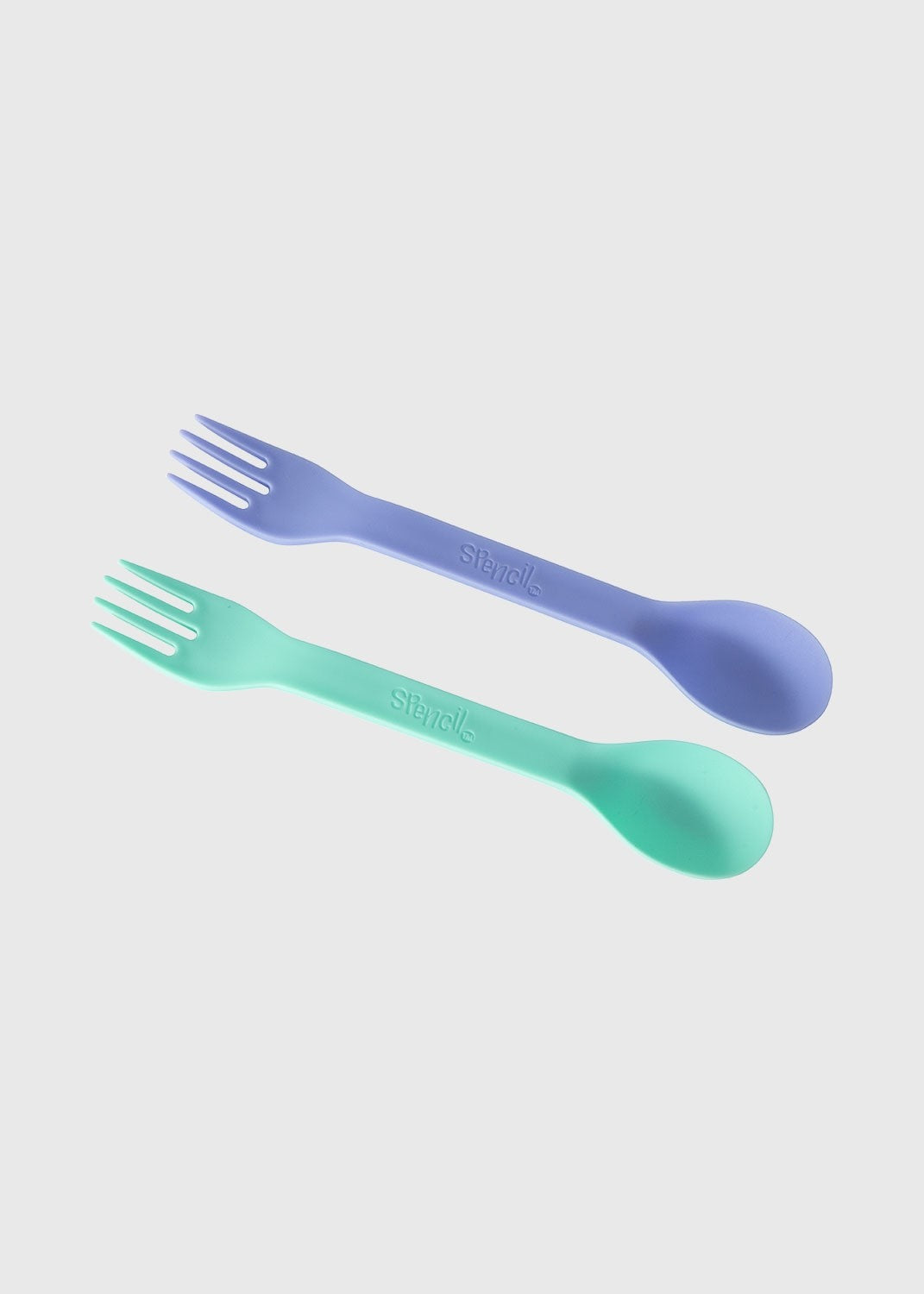 Spork Set 2pk - Mint/Periwinkle