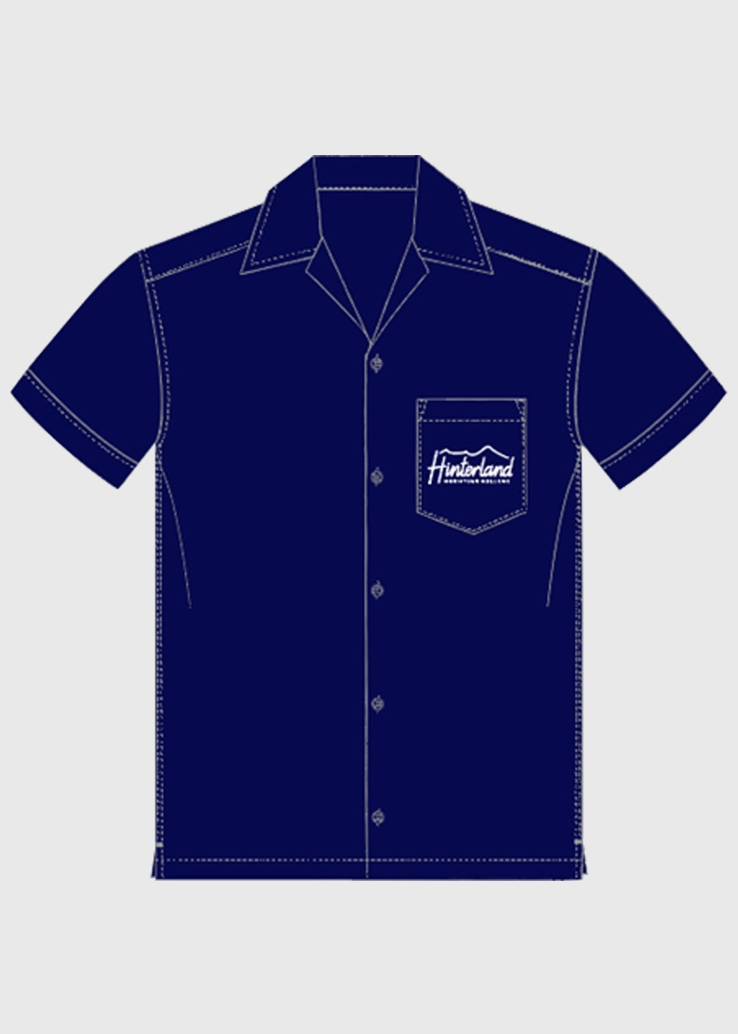 Shirt Unisex Highschool Navy