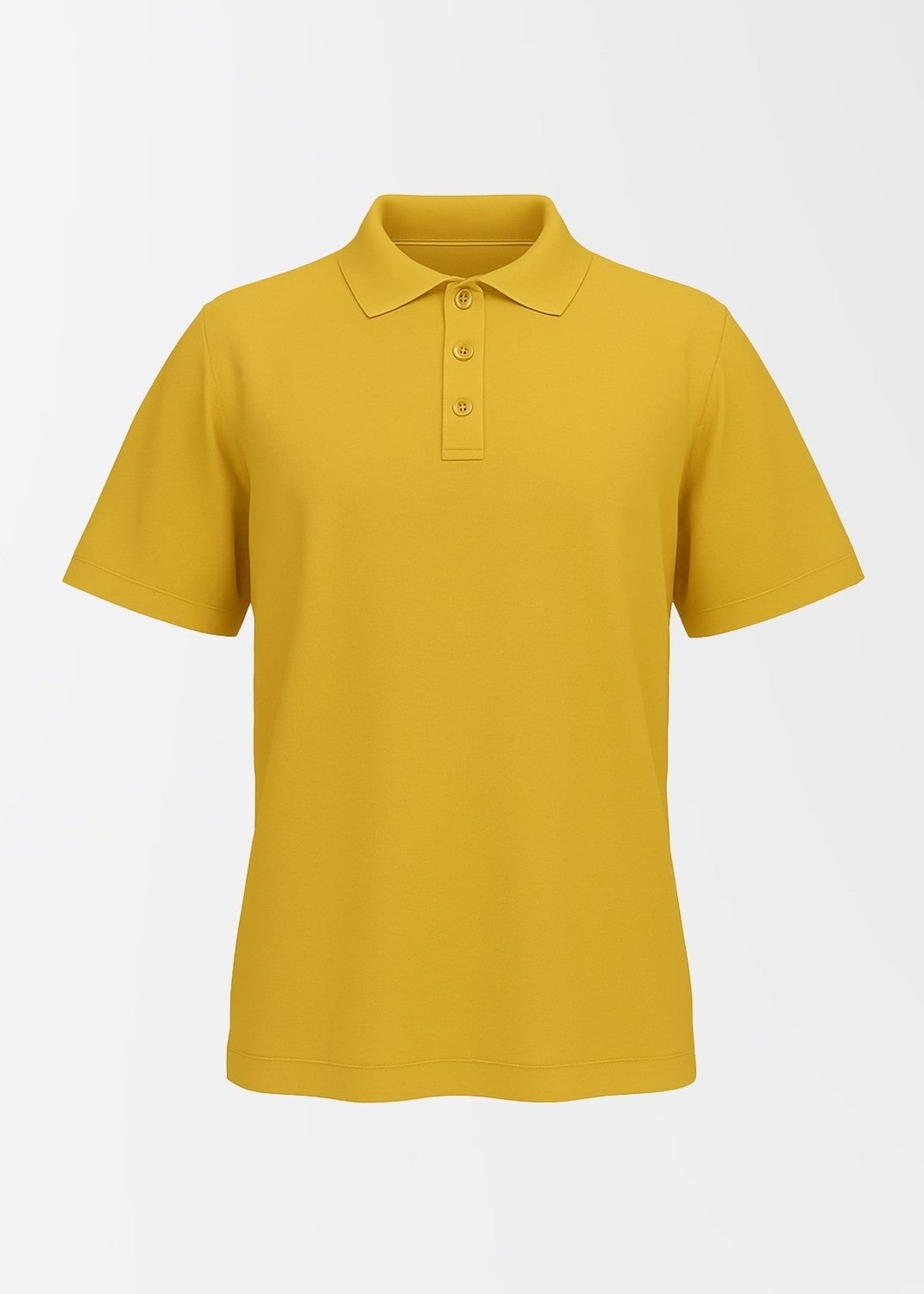 .edu Essentials Short Sleeve Polo -Butter Yellow