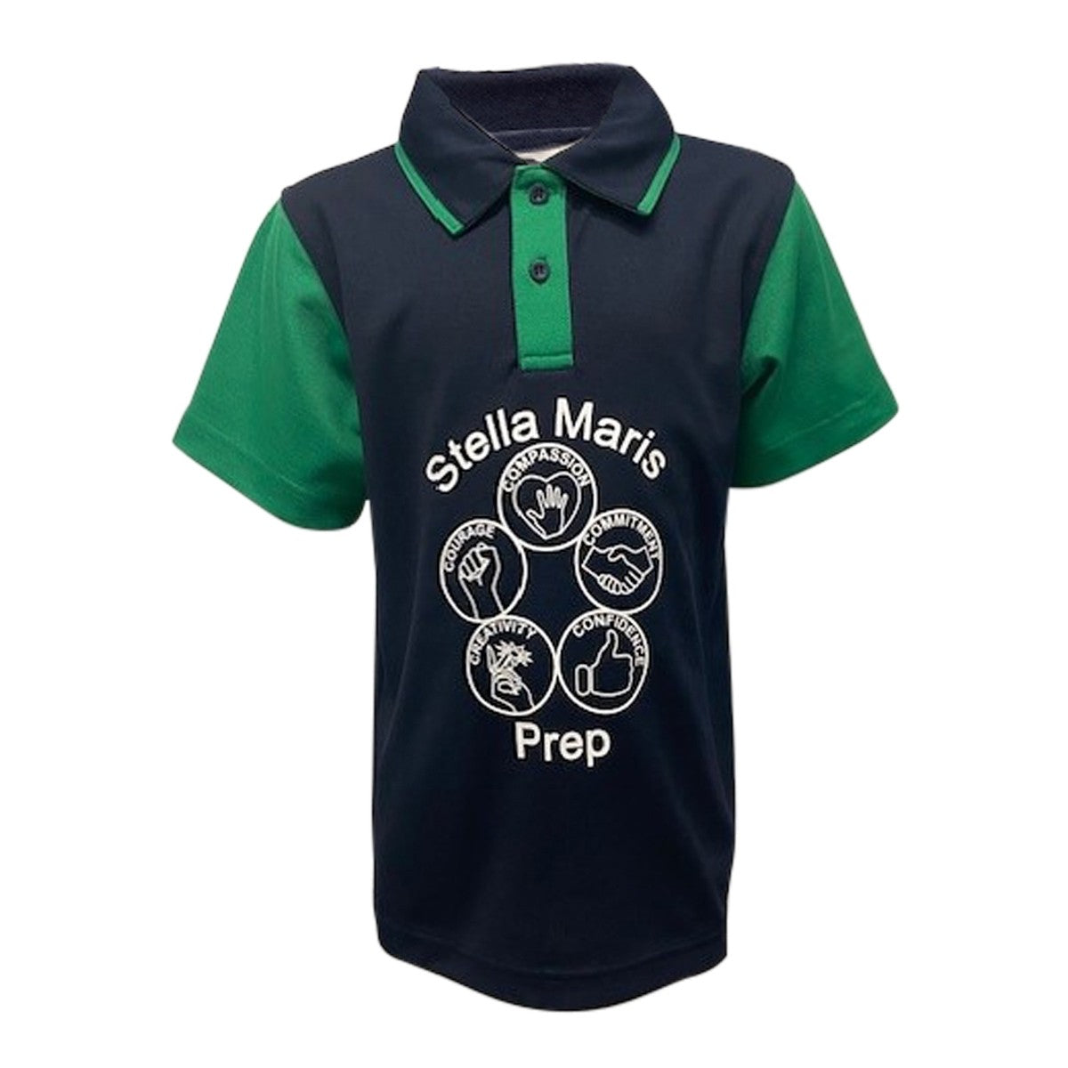 Polo Prep Navy Green