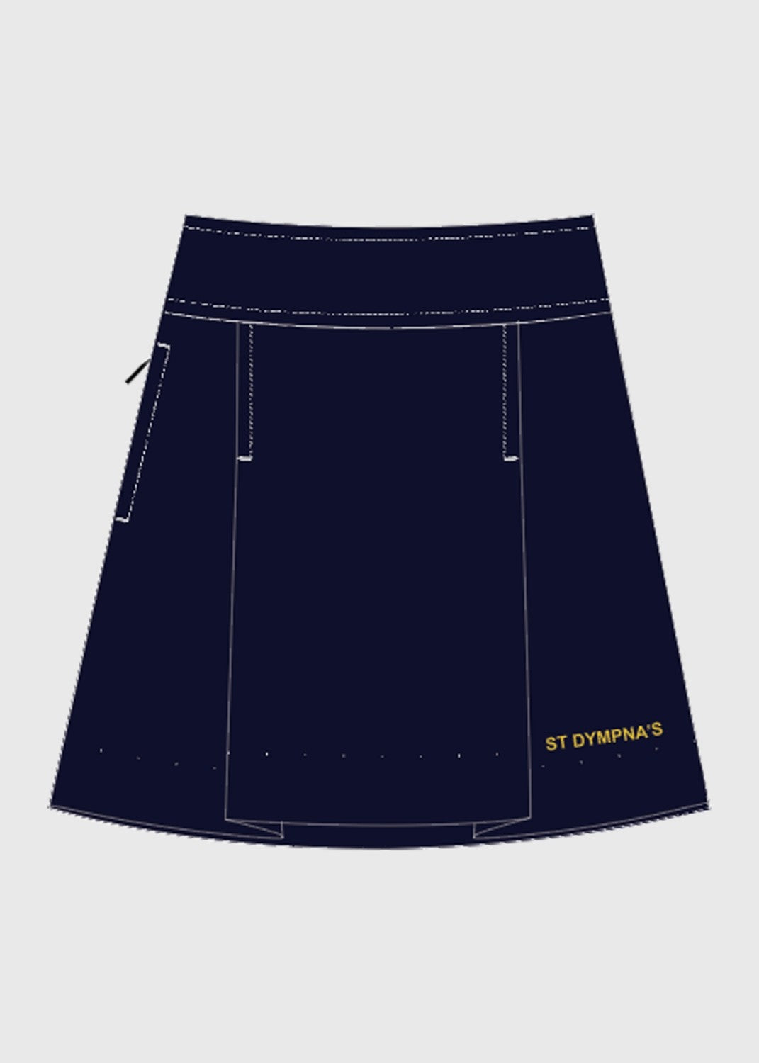 Navy Skort Sport