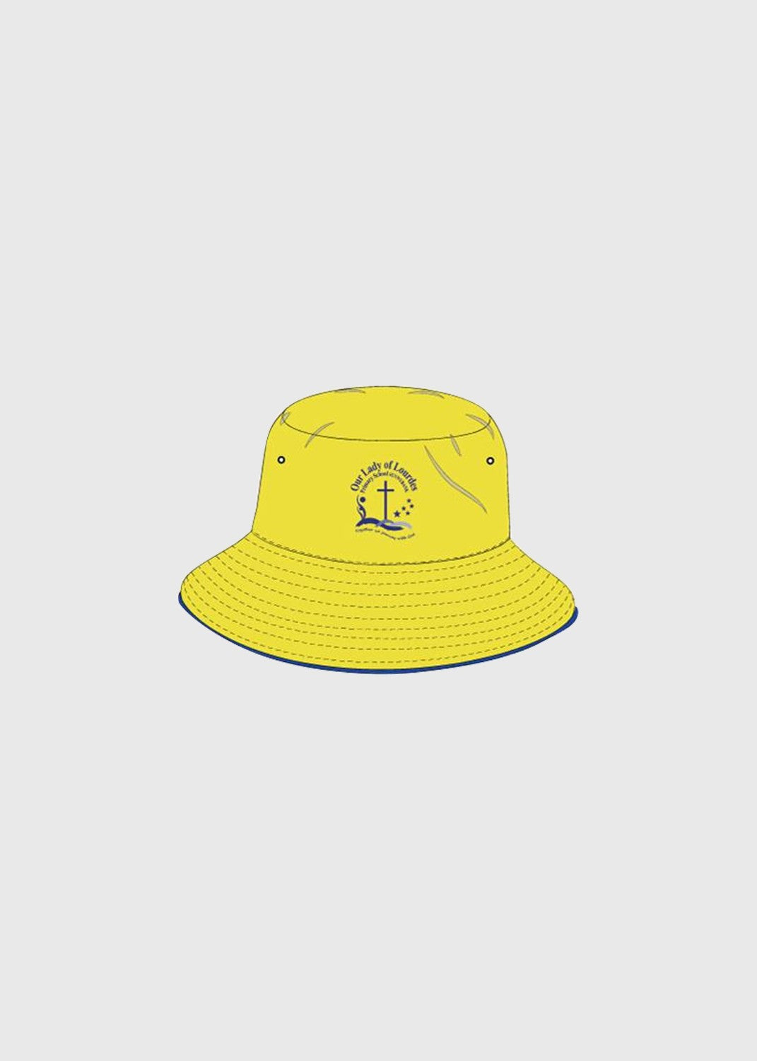 Hat Bucket Prep Gold