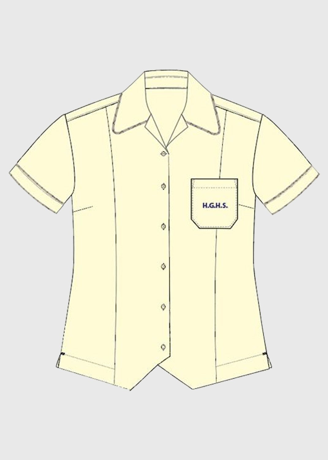 Blouse Short Sleeve Senior