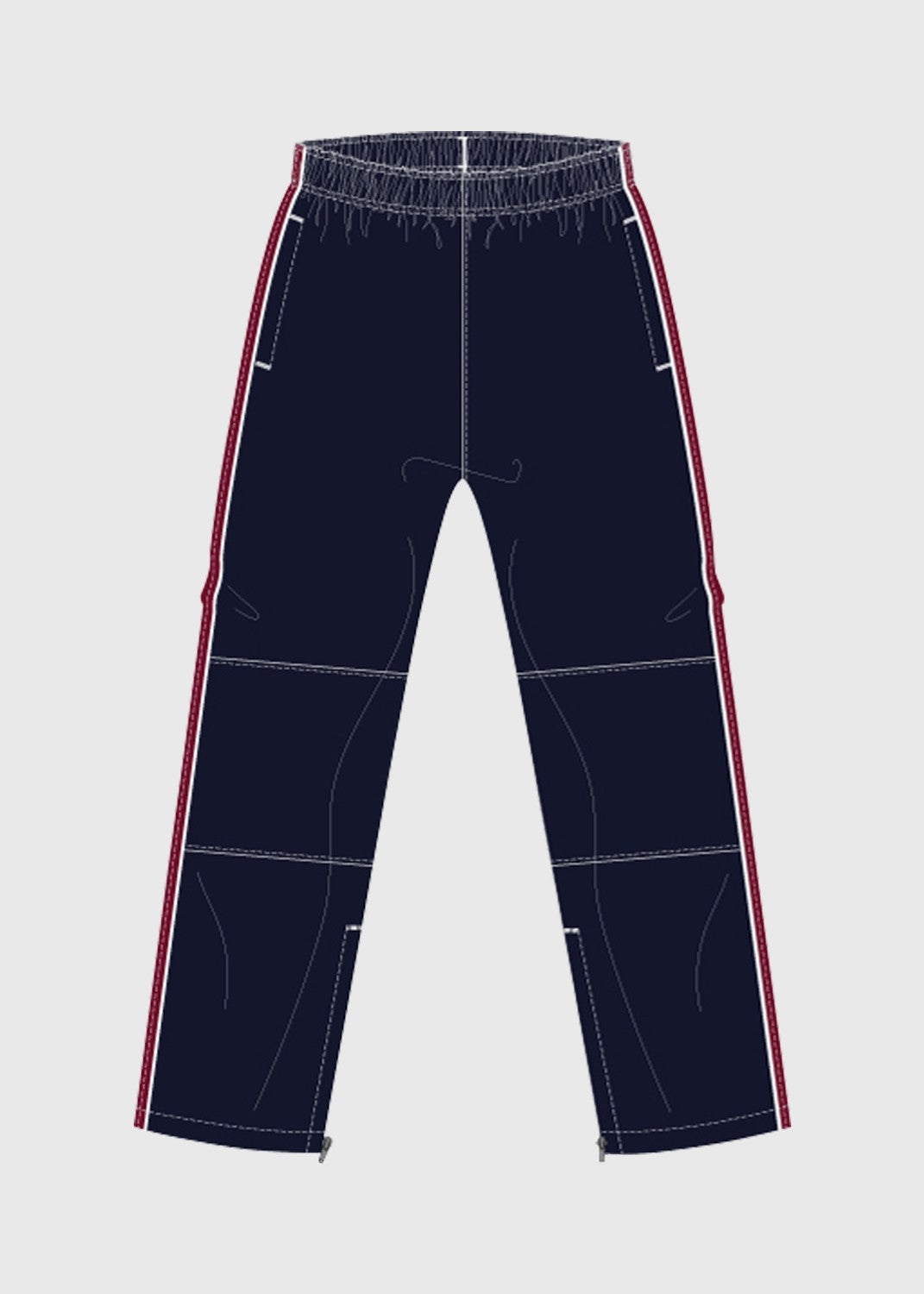 Pant Track Stretch M/F Navy