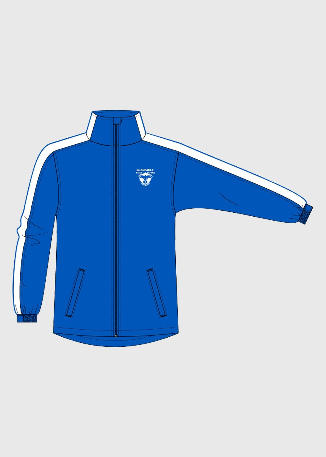 Jacket M/F Zip Royal