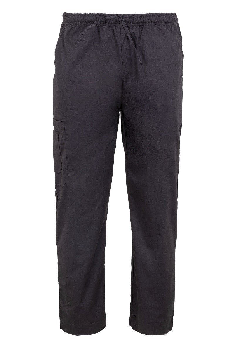 Scrub Pant Unisex Black