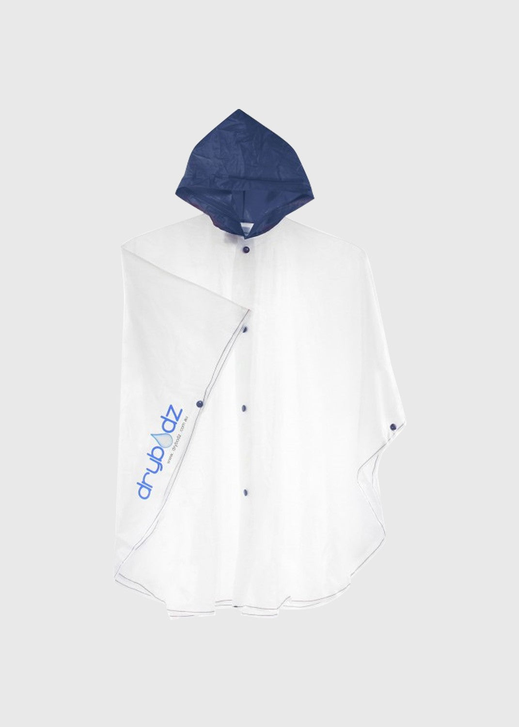 Poncho Clear/Navy
