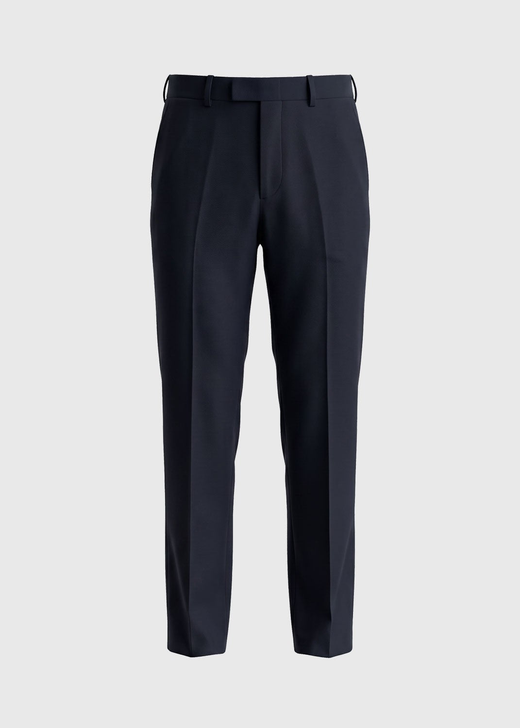 Trouser Formal Senior Twin Pleat Exp Navy