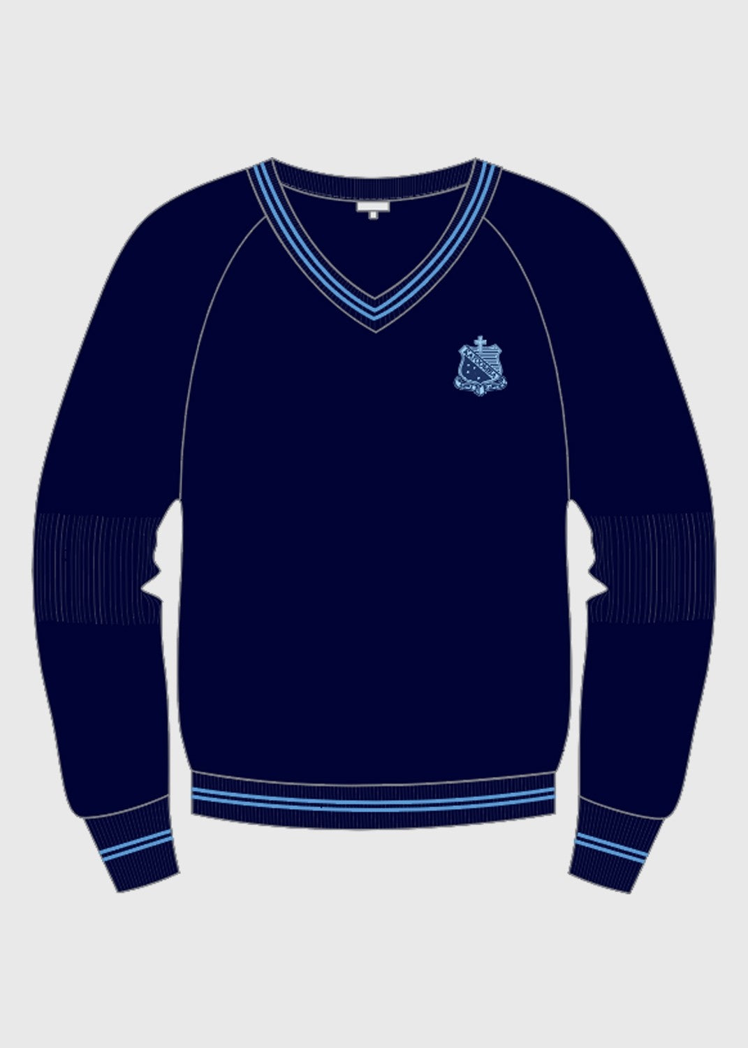 Jumper Wool Navy/Sky