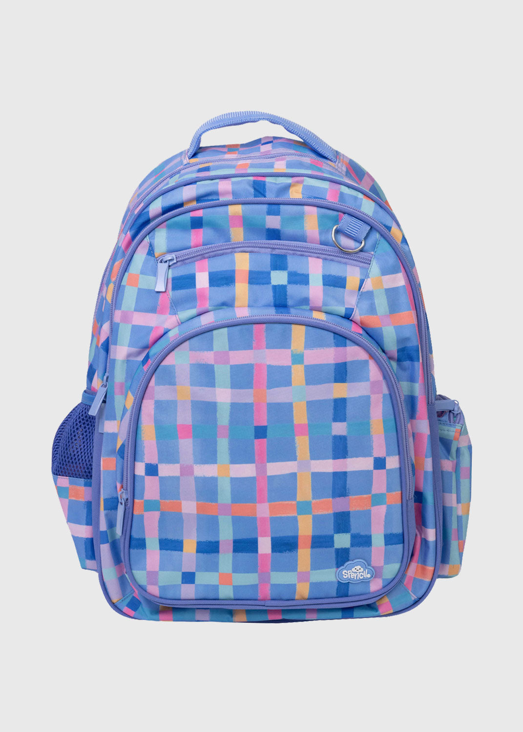 Big Backpack - Pastel Plaid