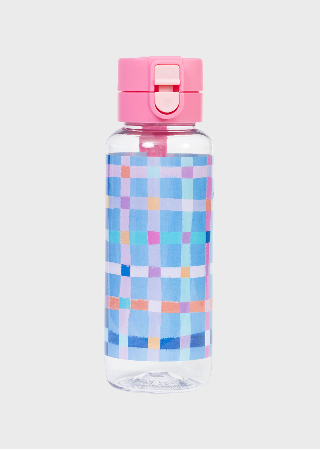 Big Drink Bottle - Pastel Plaid