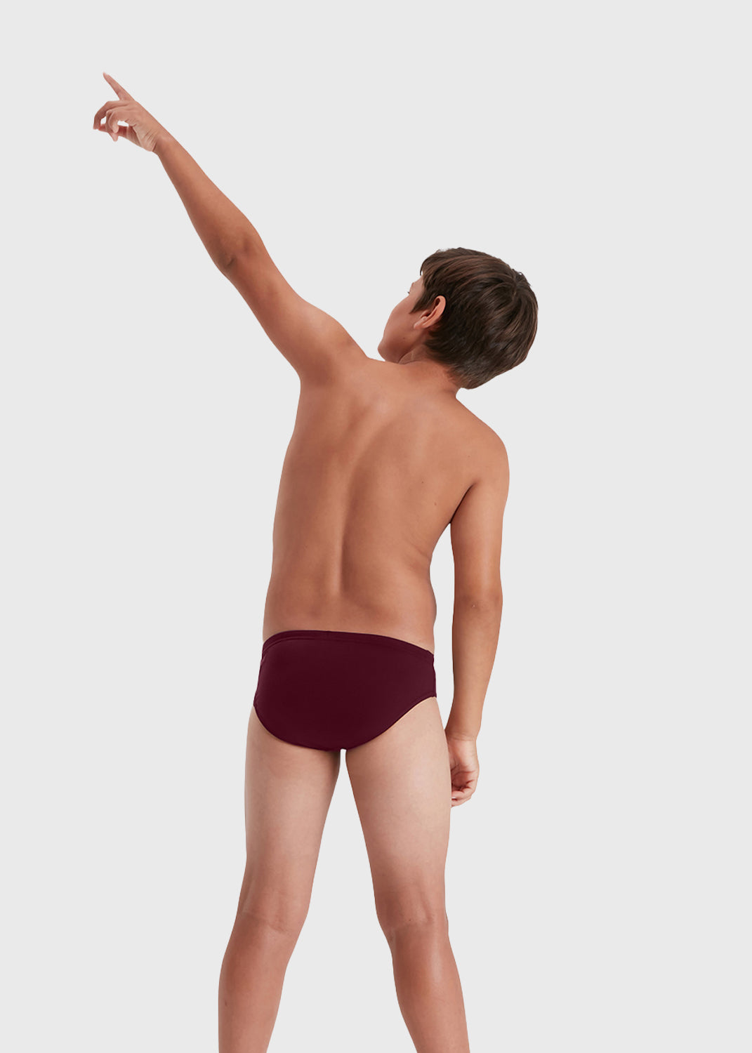 Boys Endurance+ 7cm Brief - Maroon