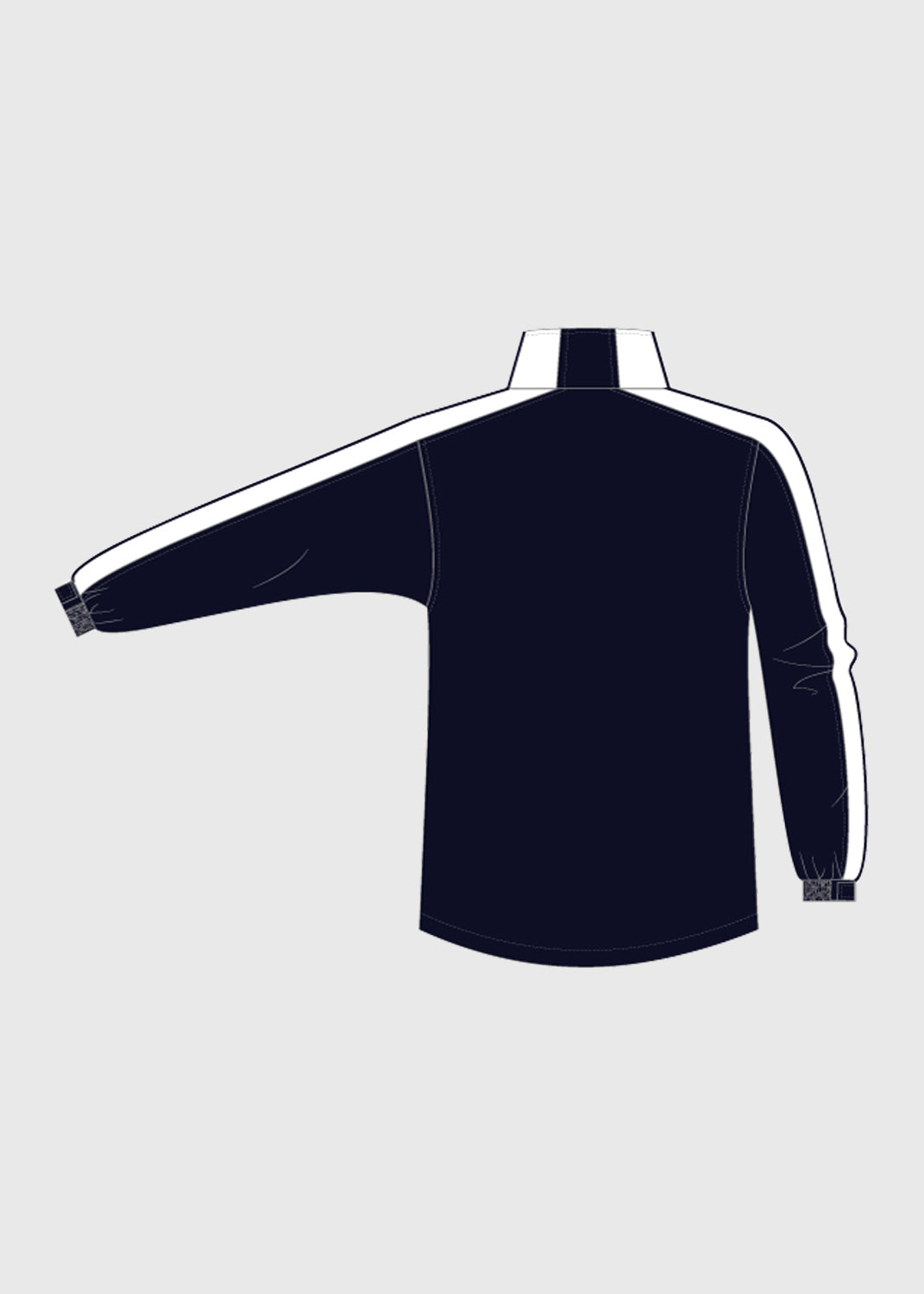 Jacket Track Navy/White