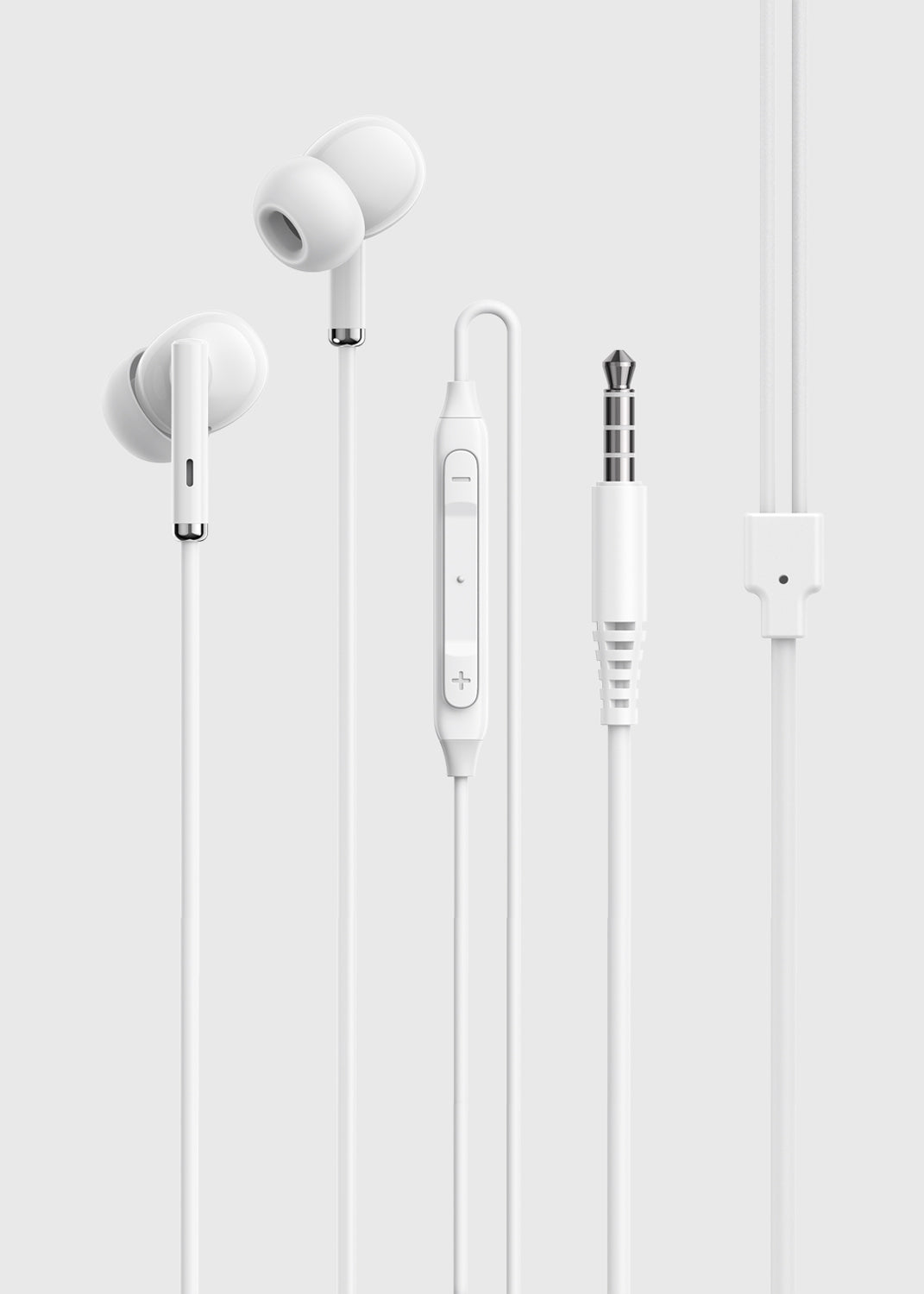 Cygnett FreePlay Wired Earbuds 3.5mm - White