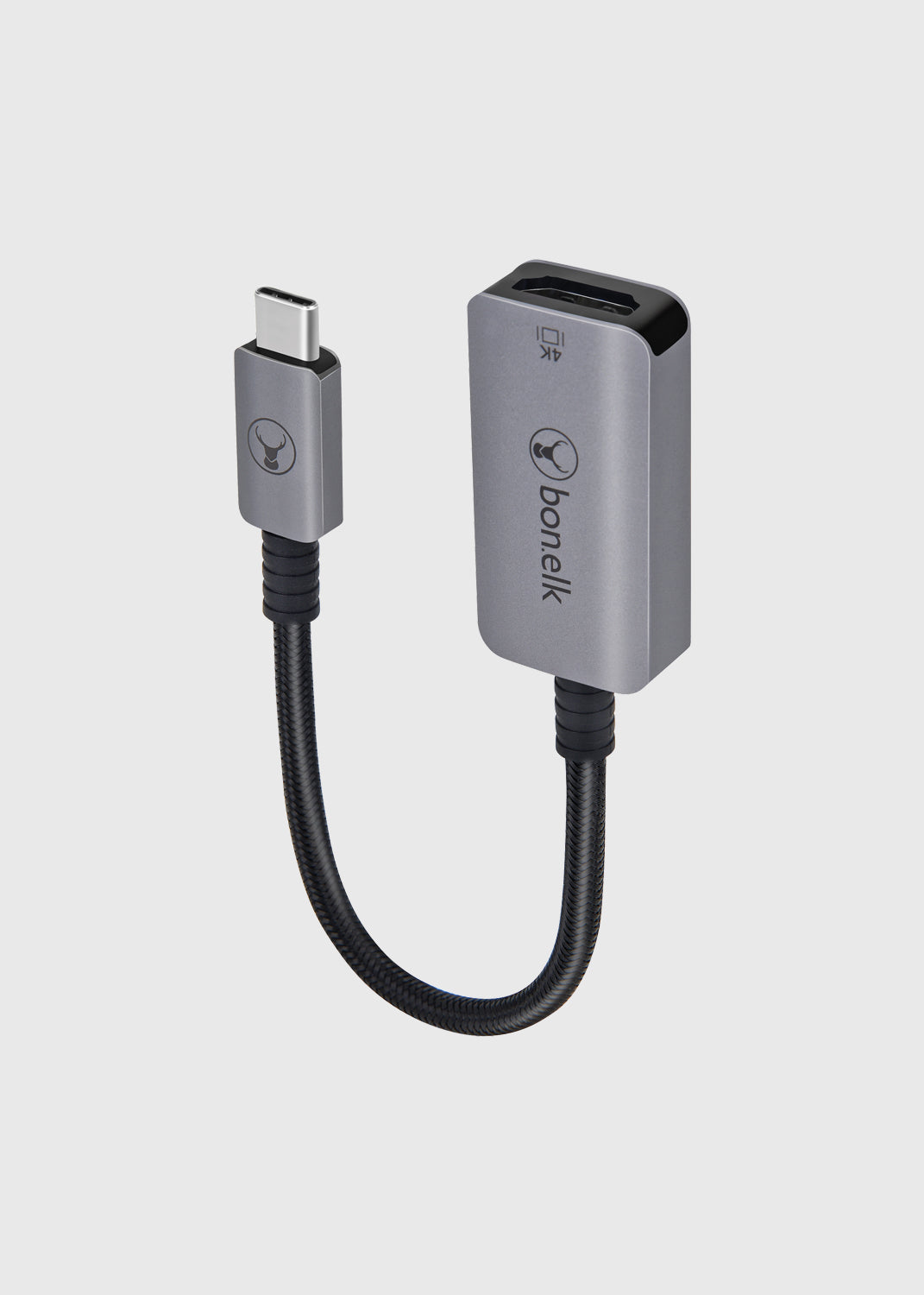 Long-Life USB-C to 4K HDMI Adapter - 15cm - Space Grey
