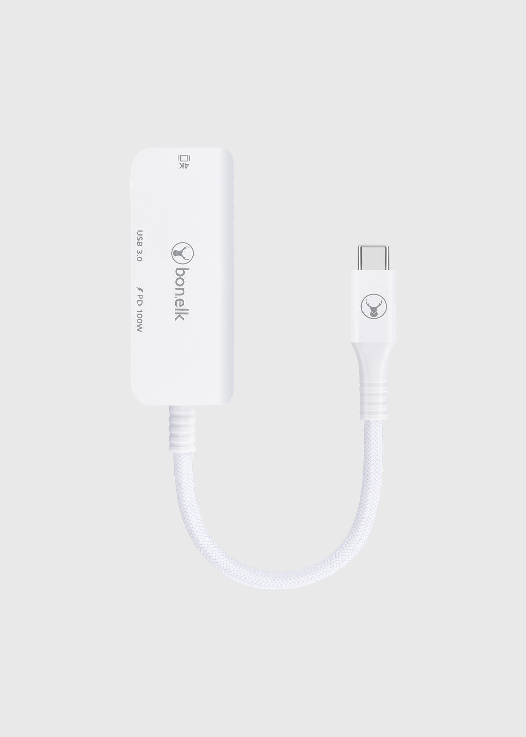 Long-Life 3in1 Multiport Hub - White