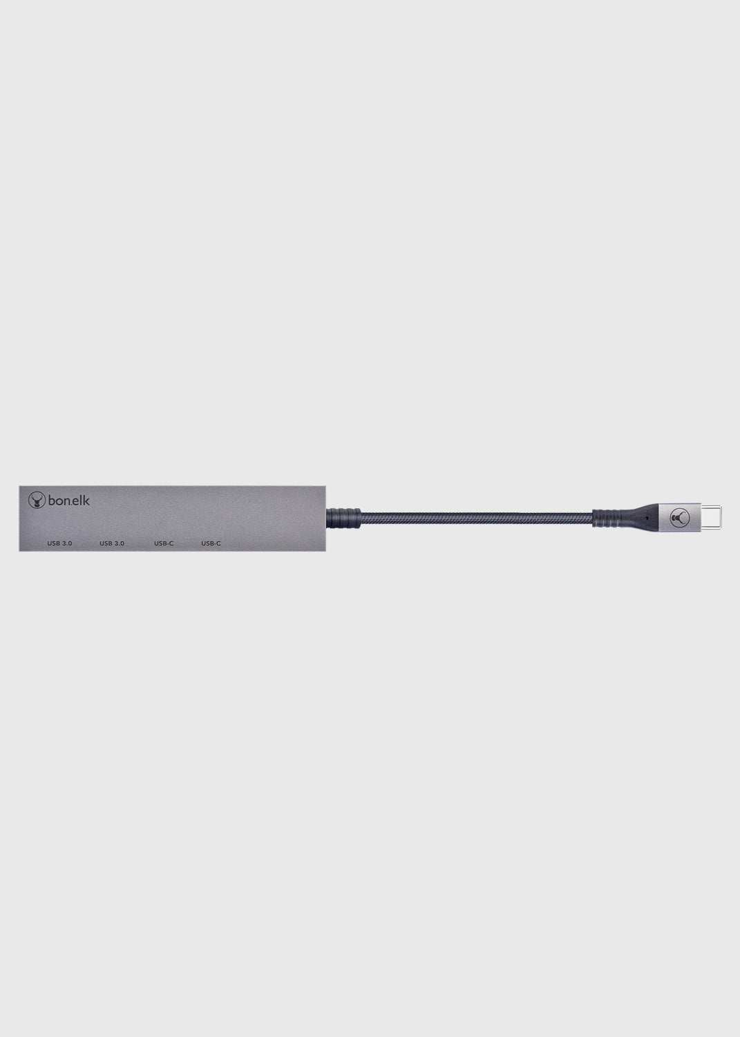 Long-Life USB-C 4 in 1 Multiport Slim Hub - Space Grey