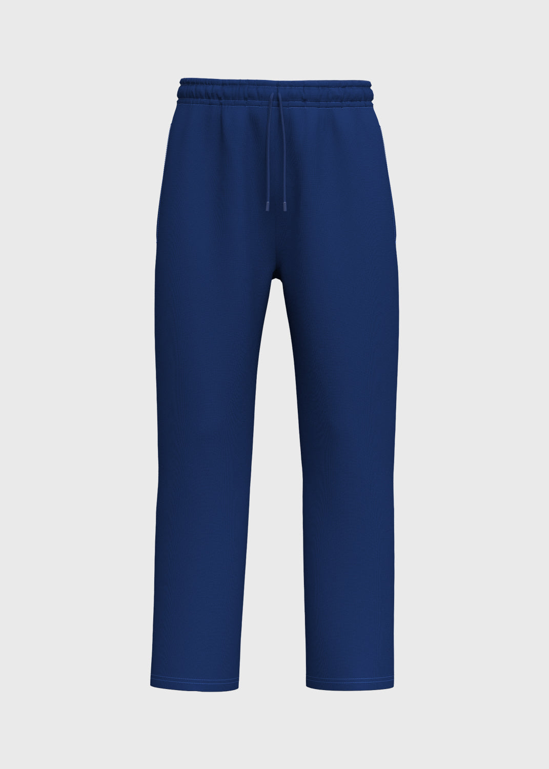 Fleece Pant Straight Hem - Ultramarine