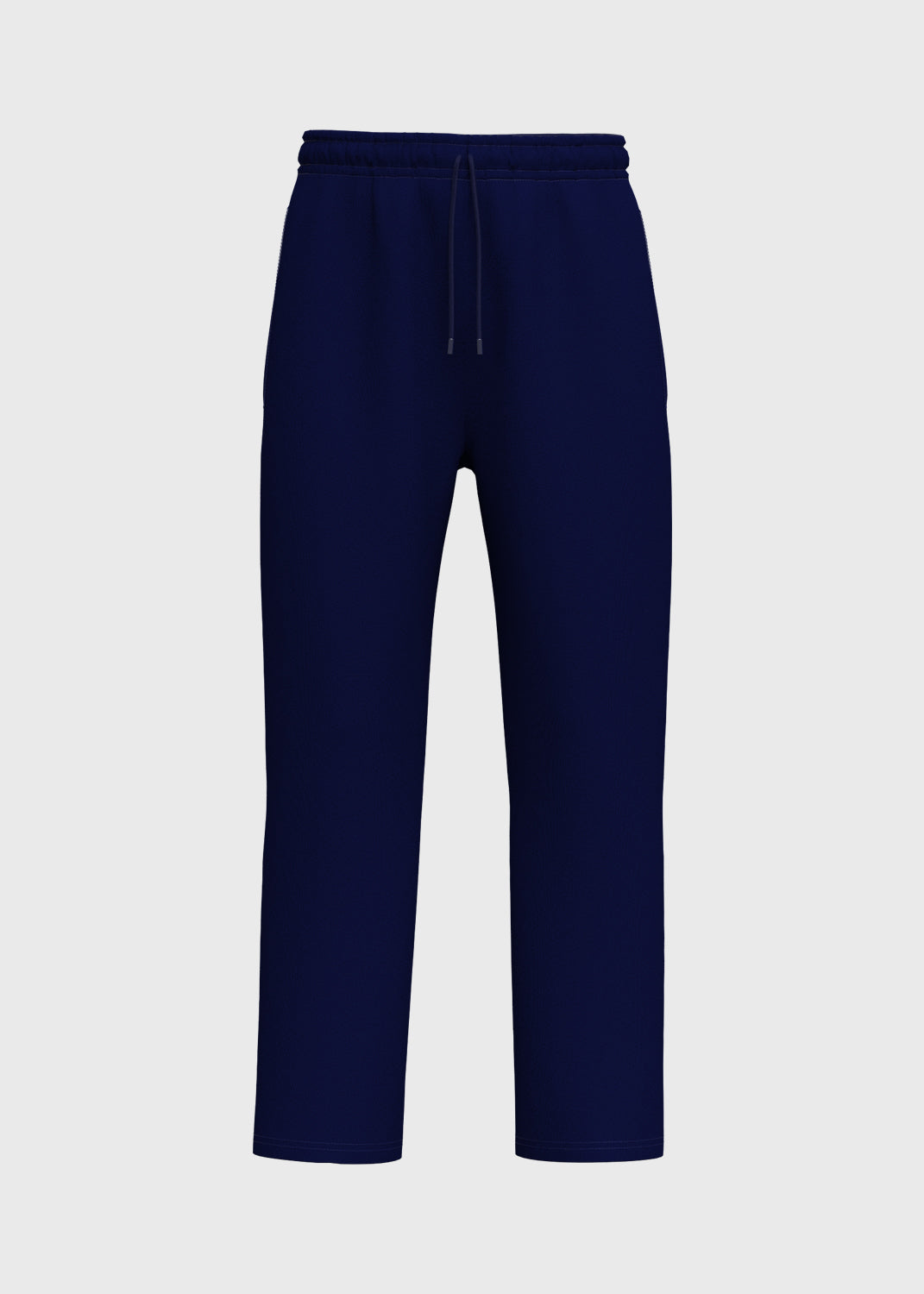 Fleece Pant Straight Hem - Midnight