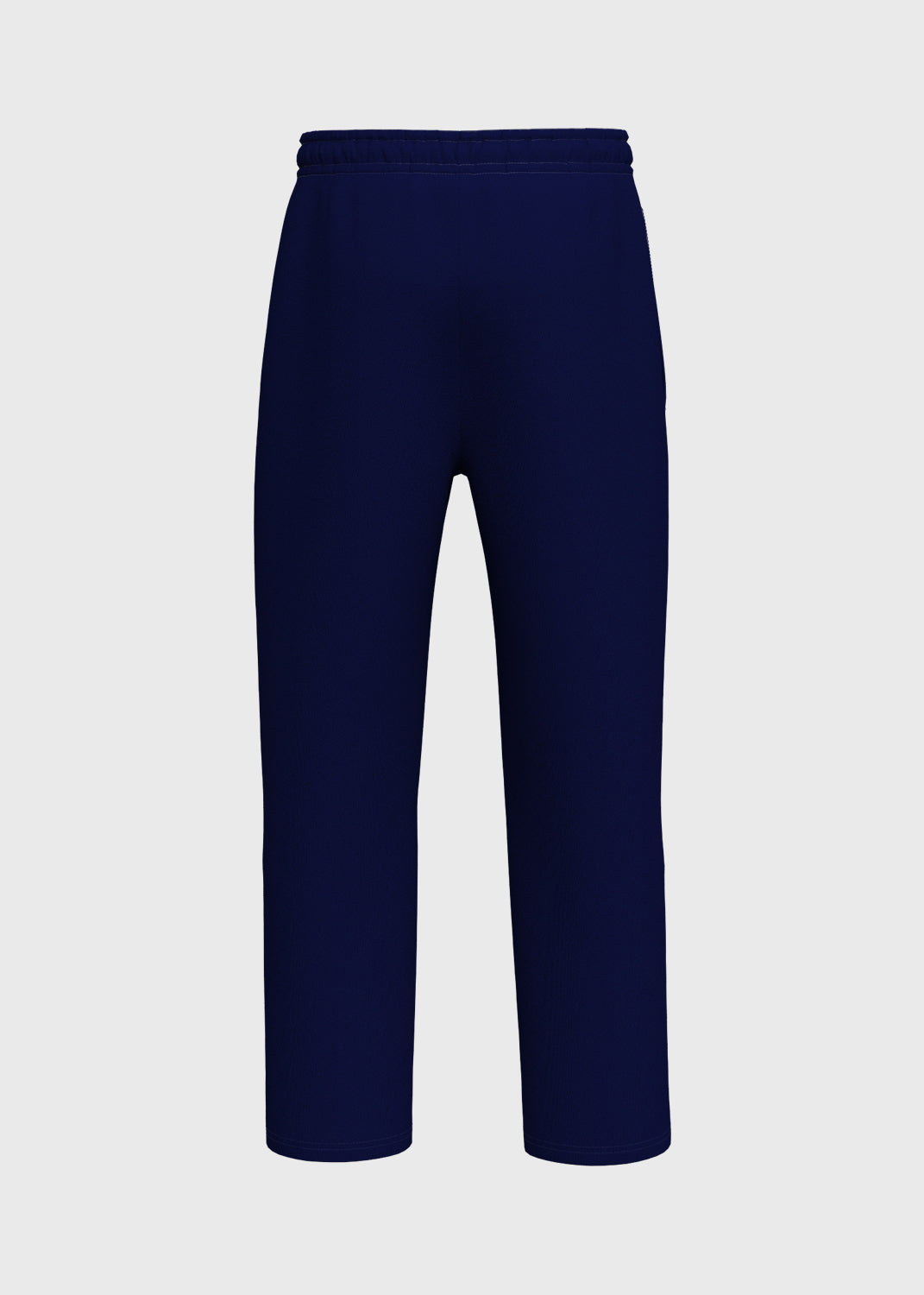 Fleece Pant Straight Hem - Midnight