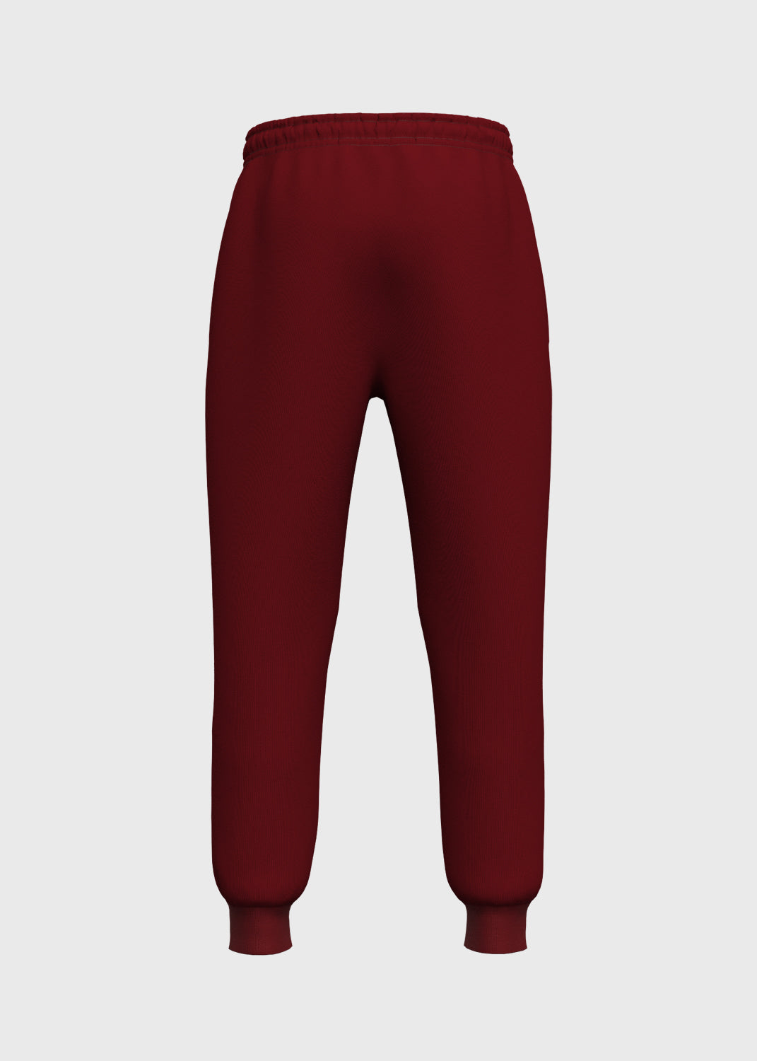 Fleece Pants Cuff Hem - Merlot