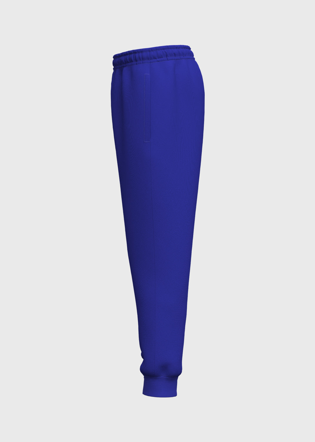 Fleece Pants Cuff Hem - Ultramarine