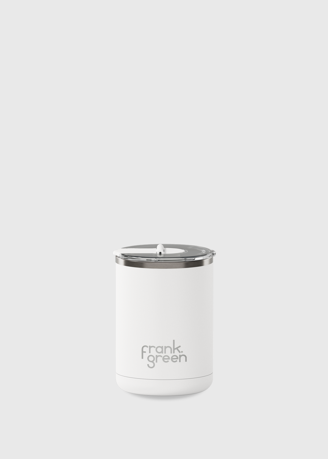 Hinged Lid Reusable Coffee Cup - Cloud