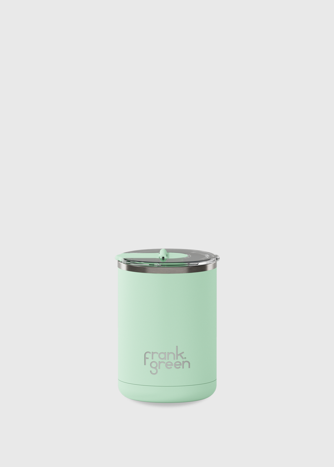 Hinged Lid Reusable Coffee Cup - Mint Gelato