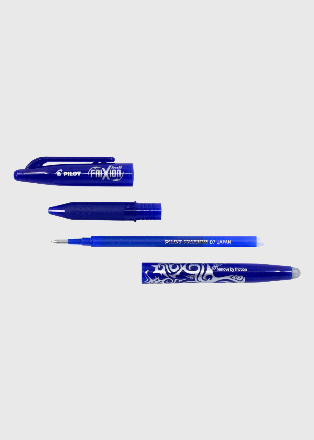 FriXion Ball Erasable Gel 0.7 - Blue 3 Pack