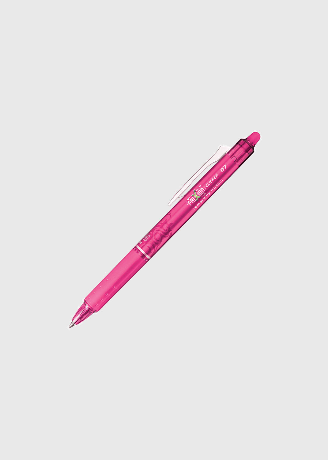 Frixion Clicker Erasable 0.7mm Gel Pen - Pink