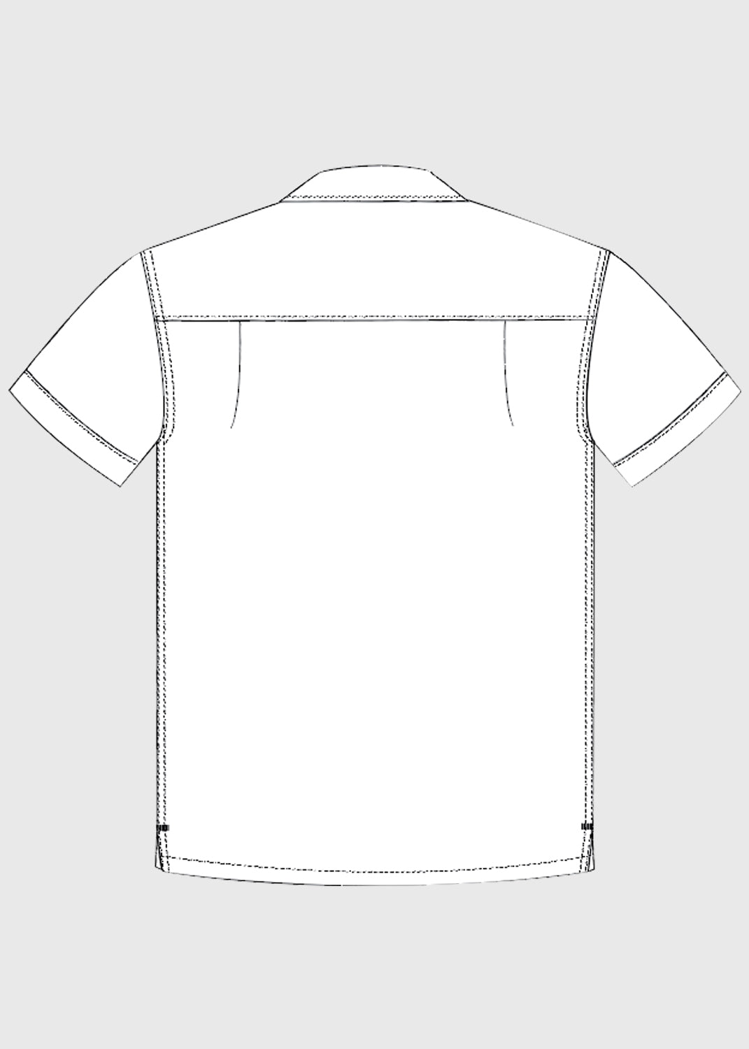 Shirt White S/S Prep - Y5