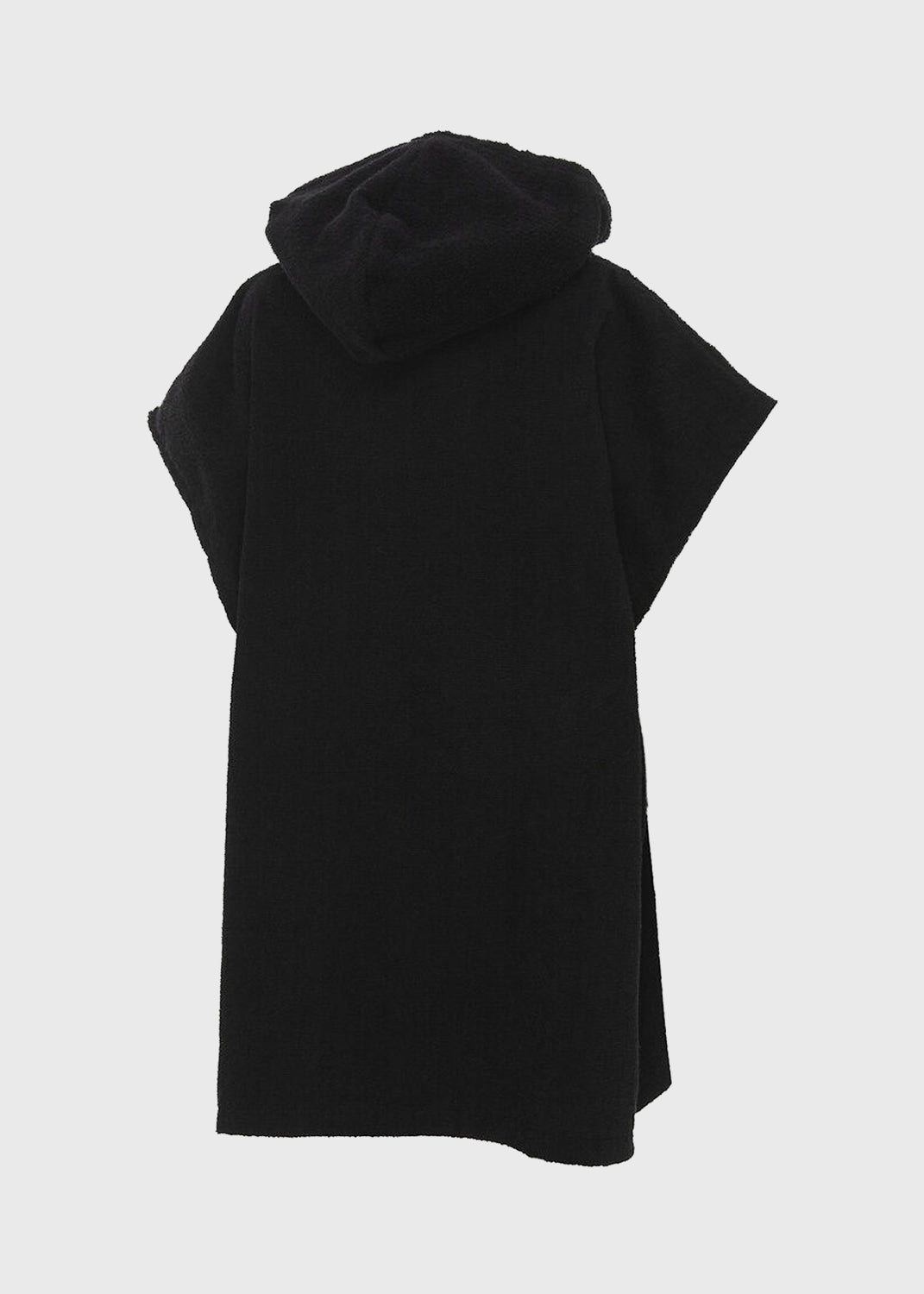 Hooded Towel Youth - Black