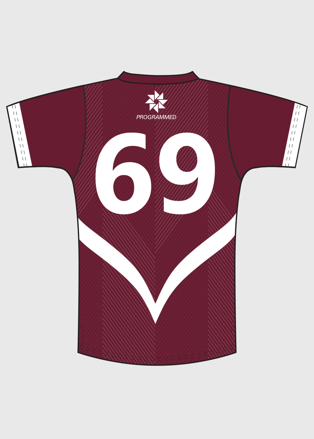 Male - World Football Soccer Jersey - Maroon